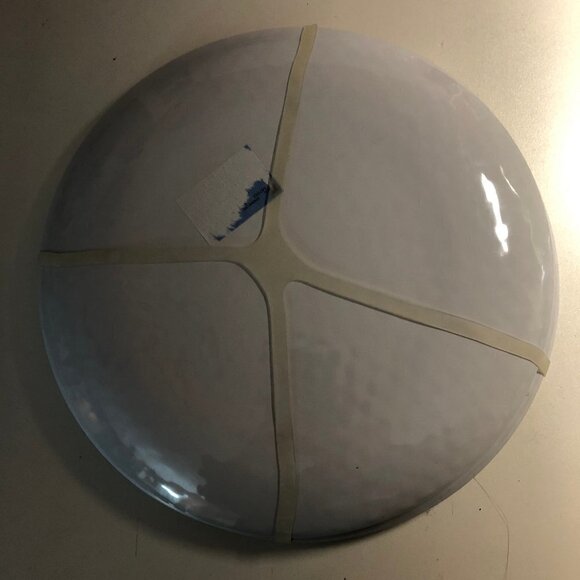 4 Melamine Plates Butterfly Floral Dinnerware New #S-3 - Picture 3 of 4